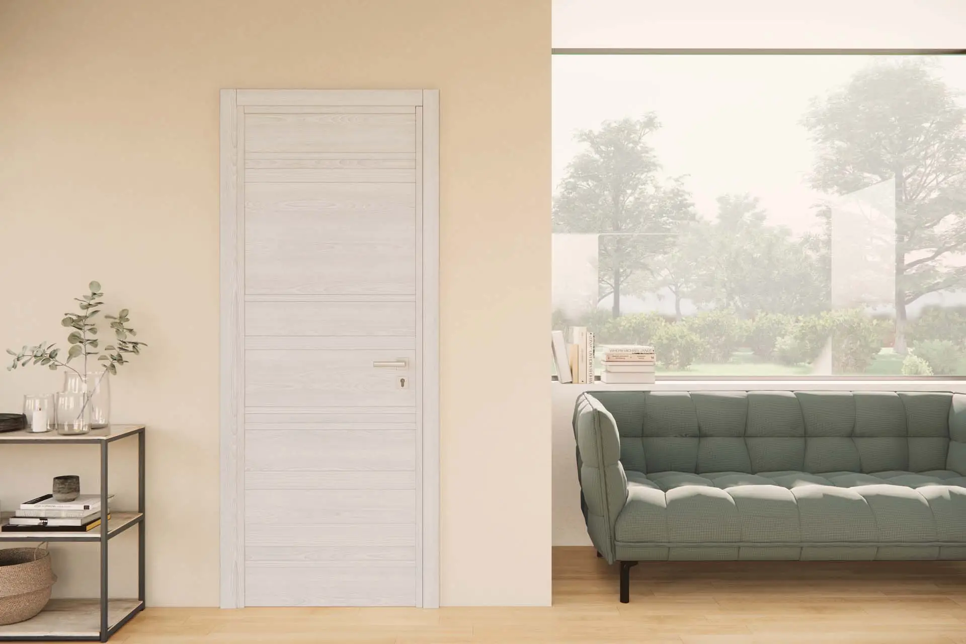 Amsterdam Laccato RAL 9010 Stipite Planare